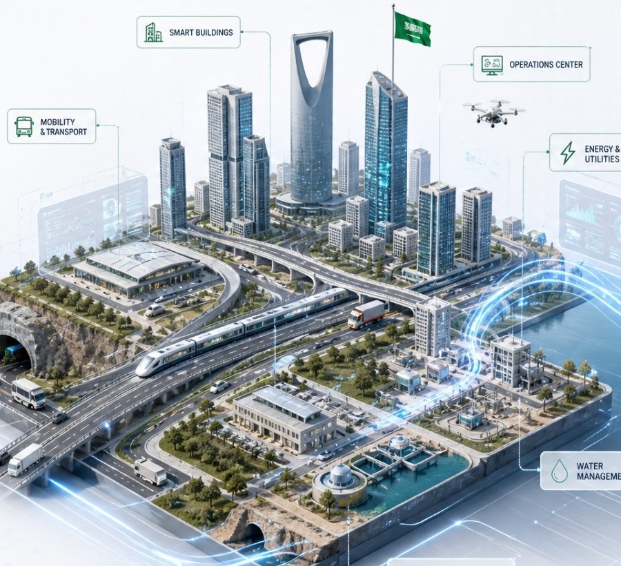 Connected urban and national infrastructure